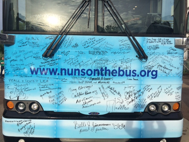 Nuns on the Bus- WJW image