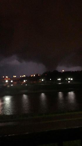Tornado captured in Dayton