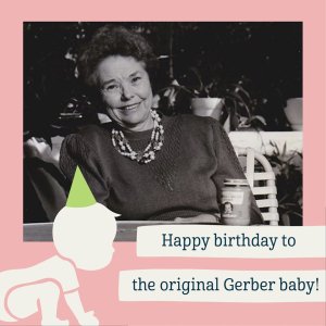 Original Gerber baby celebrates 94th birthday