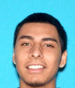 Daniel Ortiz, 20 from Fairfield, was arrested on several charges after assaulting, robbing, and stabbing a transient man and then trying to escape police in a stolen car. Courtesy: Vacaville Police Dept