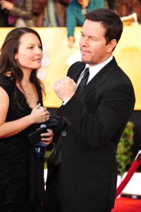 Actor Mark Wahlberg walks the red carpet at the 17th Annual Screen Actors Guild Awards in Los Angeles. Courtesy: CNN