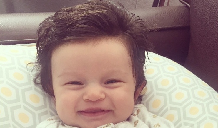 A baby s picture went viral because of her thick full head of hair. It sparked a photoshop battle on Reddit where users made the baby into a meme.