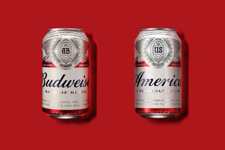 Anheuser-Busch is renaming Budweiser, its most famous brand, as America.