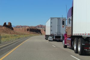 Peloton, a start-up that partially automates tractor-trailers, is partnering with truck fleet management company Omnitracs on what's called "platooning," in which several trucks drive in close proximity to each other in a bid to leverage aerodynamics and save fuel.