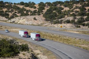 Peloton, a start-up that partially automates tractor-trailers, is partnering with truck fleet management company Omnitracs on what's called "platooning," in which several trucks drive in close proximity to each other in a bid to leverage aerodynamics and save fuel.