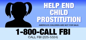 FBI Child Prostitution Poster