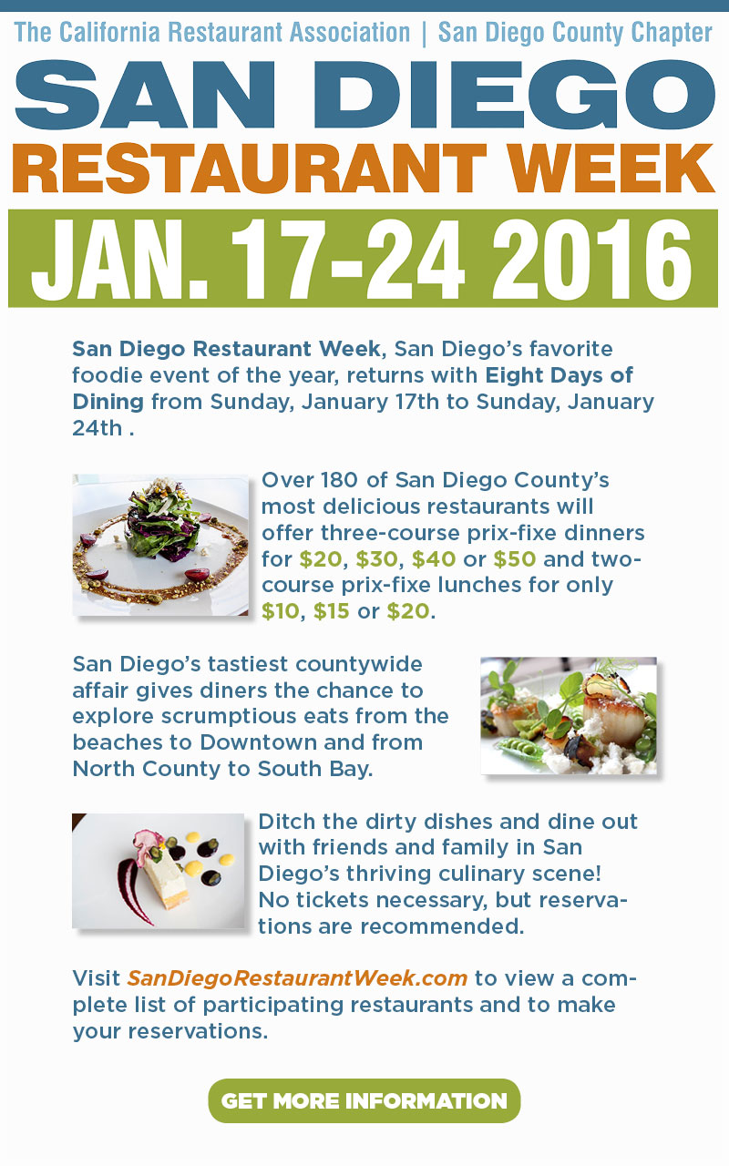 Eight Days of Dining at San Diego Restaurant Week FOX 5 San Diego