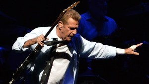 Glen Frey of the Eagles performs during "History Of The Eagles Live In Concert" at the Bridgestone Arena on October 16, 2013 in Nashville, Tennessee. (Photo by Rick Diamond/Getty Images)