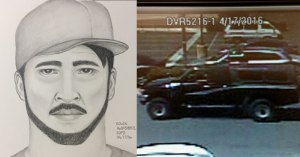SDPD released composite sketch of arsonist and picture of vehicle he drove.
