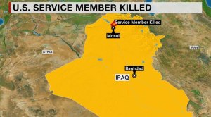 Map of Mosul, Iraq where a Navy SEAL was killed. (CNN)