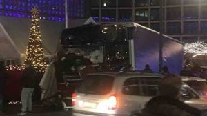 A truck plowed into a Christmas market in Berlin on Dec. 19, 2016. (Credit: missadvnture/Instagram via CNN)