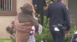 A mother was reunited with her baby after a 7-hour standoff in San Ysidro on Feb. 19, 2017.