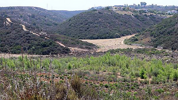 View of recently acquired Deer Canyon East site from the completed Deer Canyon West site