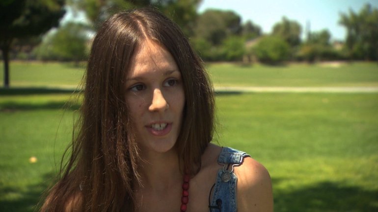 Charles Manson intends to marry Afton Burton, who goes by Star. (Photo: CNN)