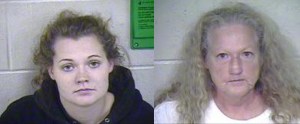 Katie Grimes, 25, and Karen Wynn, 51, face charges of child abuse or neglect in Jackson County.