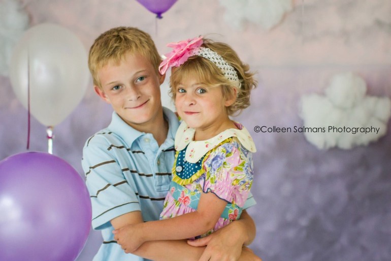 Jordan and her brother Kenneth photo