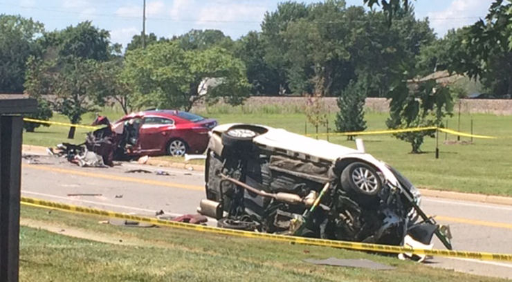 One person is dead after an accident in Olathe Thursday. 