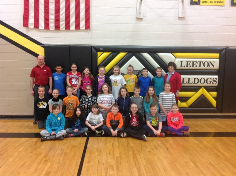 Mrs. Gantz's fourth-grade class.