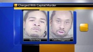 Dyron King and Cecil Meggerson were charged with aggravated robbery and attempted first degree murder.