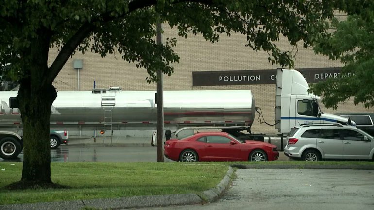 An ATA bus collided with a tanker truck near 18th and Prospect around 8:20 a.m., Tuesday.