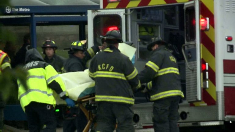 An ATA bus collided with a tanker truck near 18th and Prospect around 8:20 a.m., Tuesday.