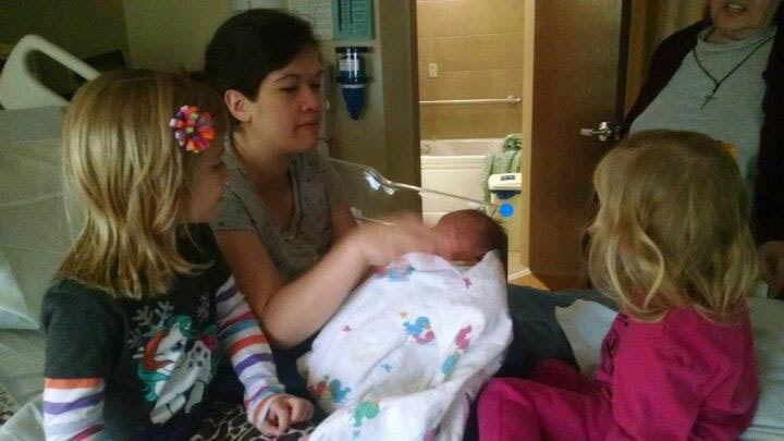 Courtesy Jay Pudenz -Ashley's father. Ashley with her newborn. Both died in the crash.