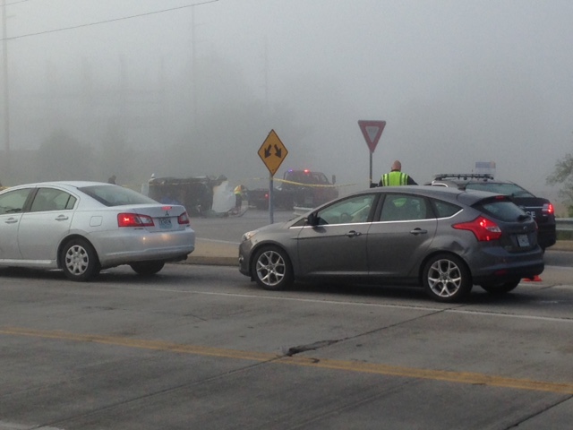Two are dead after a crash along 291-Highway early Monday morning.