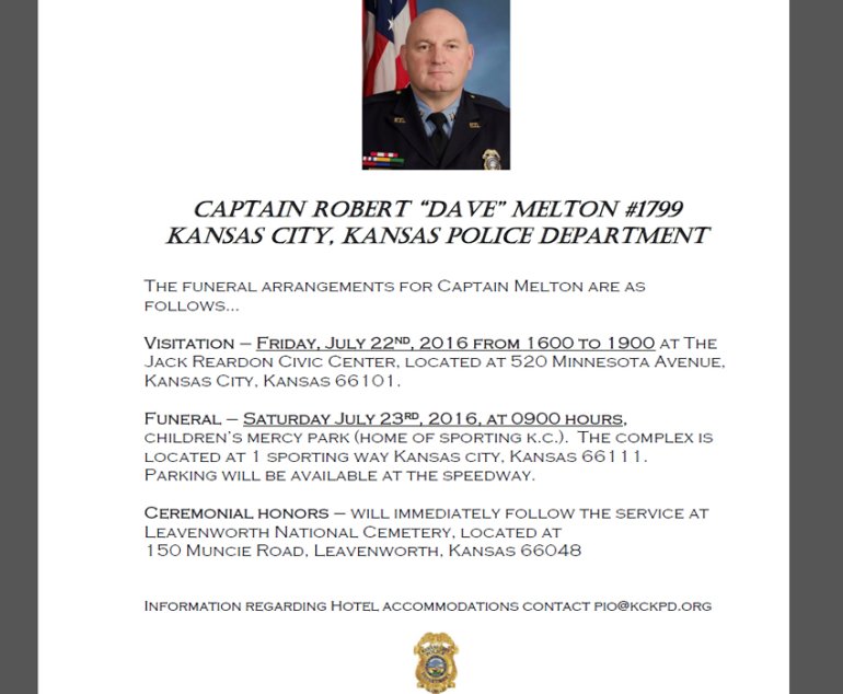 News release from KCK Police Dept.