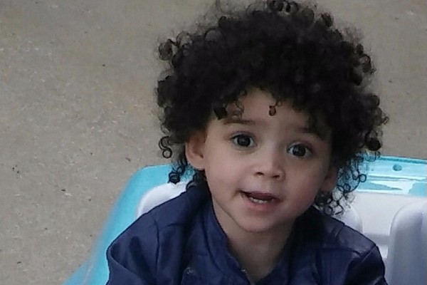 A post on GoFundMe says 2-year-old Reign was shot in the left side of her head. (Image courtesy of GoFundMe)