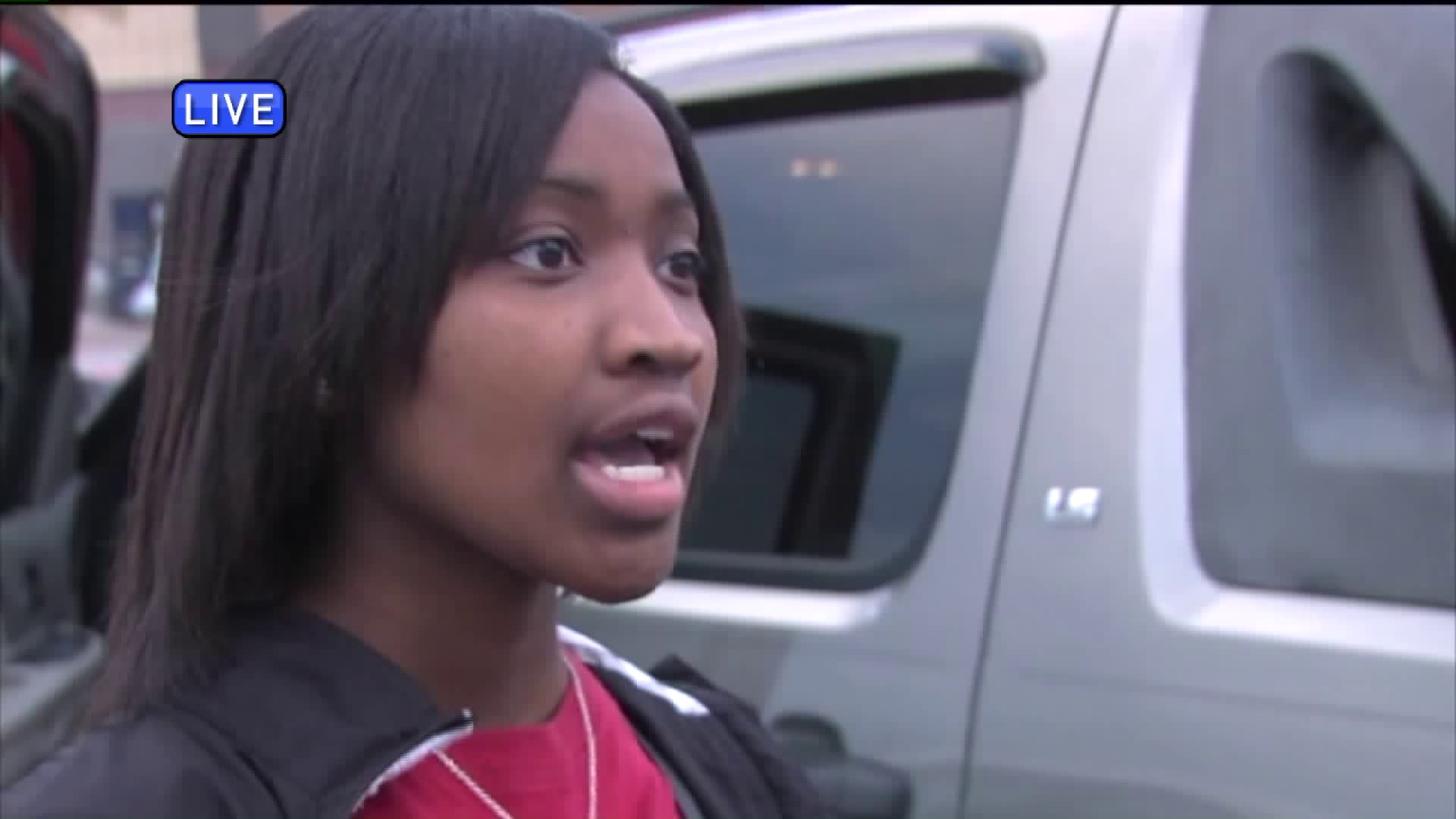 Quisha Hill says she's thankful for the people who stepped in to help save her baby.