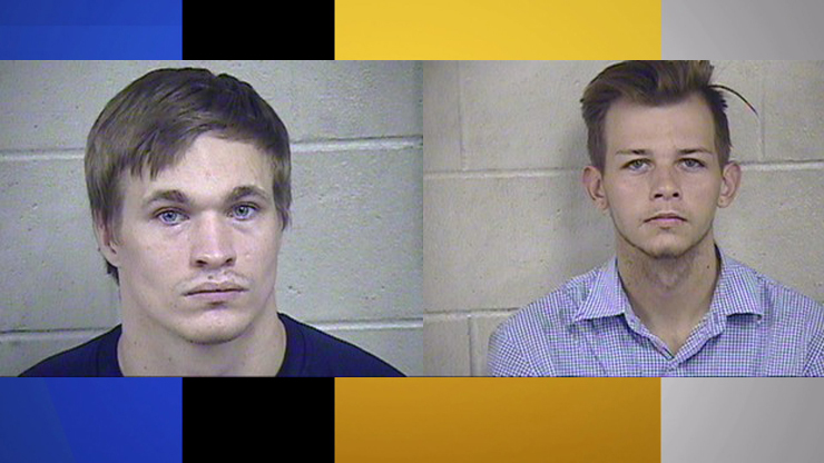 William Luth, and Brady Newman-Caddell are suspected in the kidnapping and rape of a Johnson County sheriff's deputy.