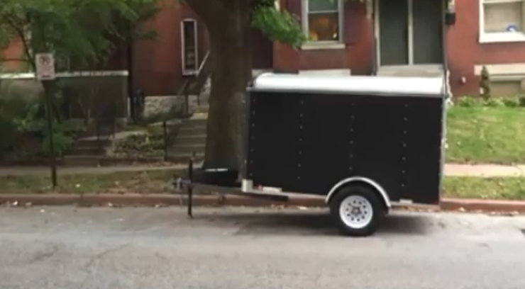 The stolen trailer