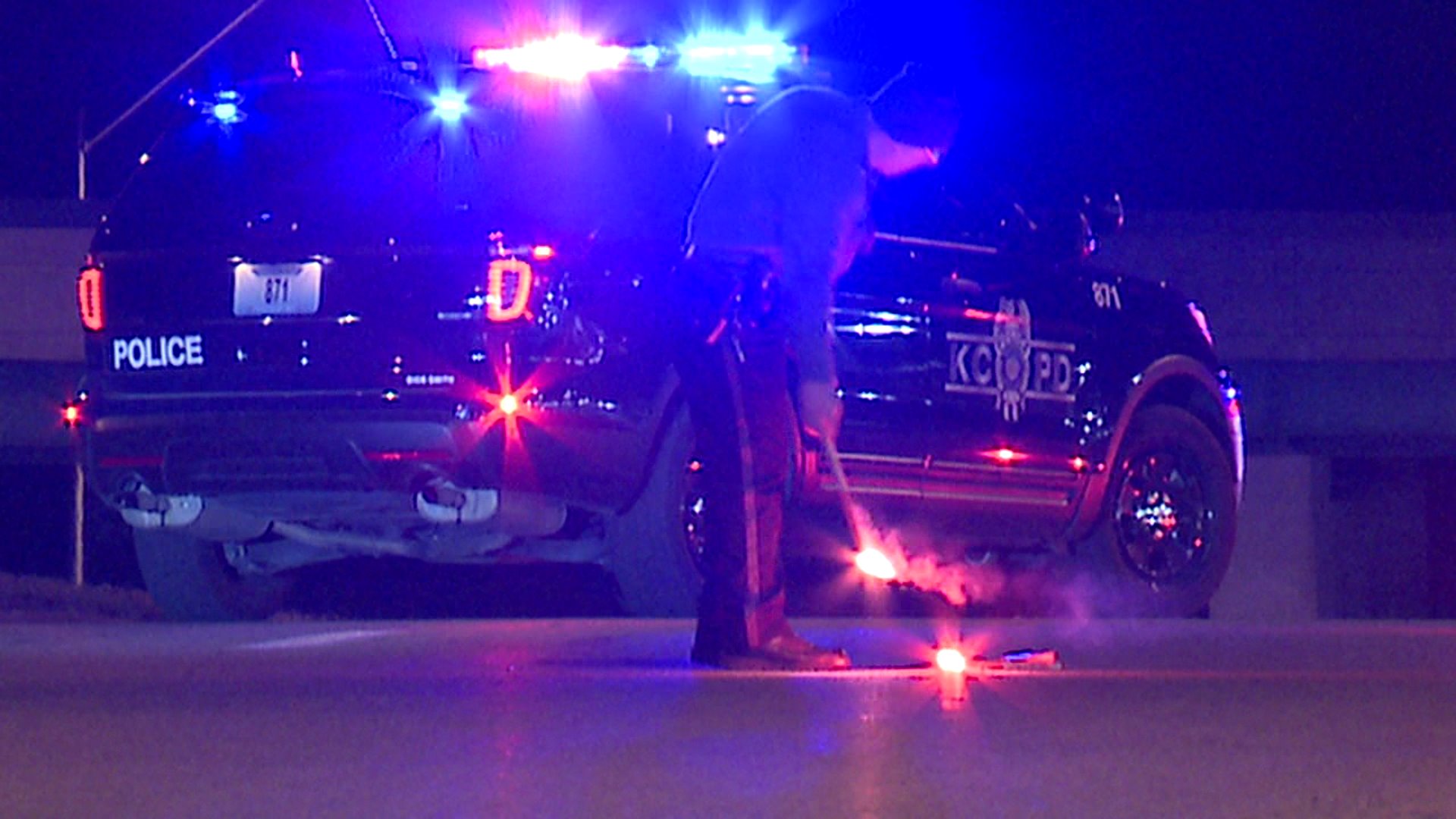 A Gladstone, Mo., police officer was shot during a traffic stop late Sunday near NW Vivion Road and U.S. 169.