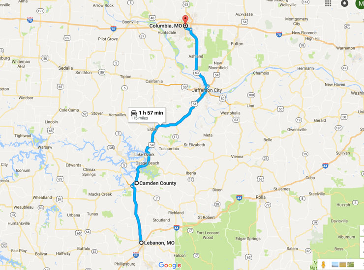 Courtesy: Google maps