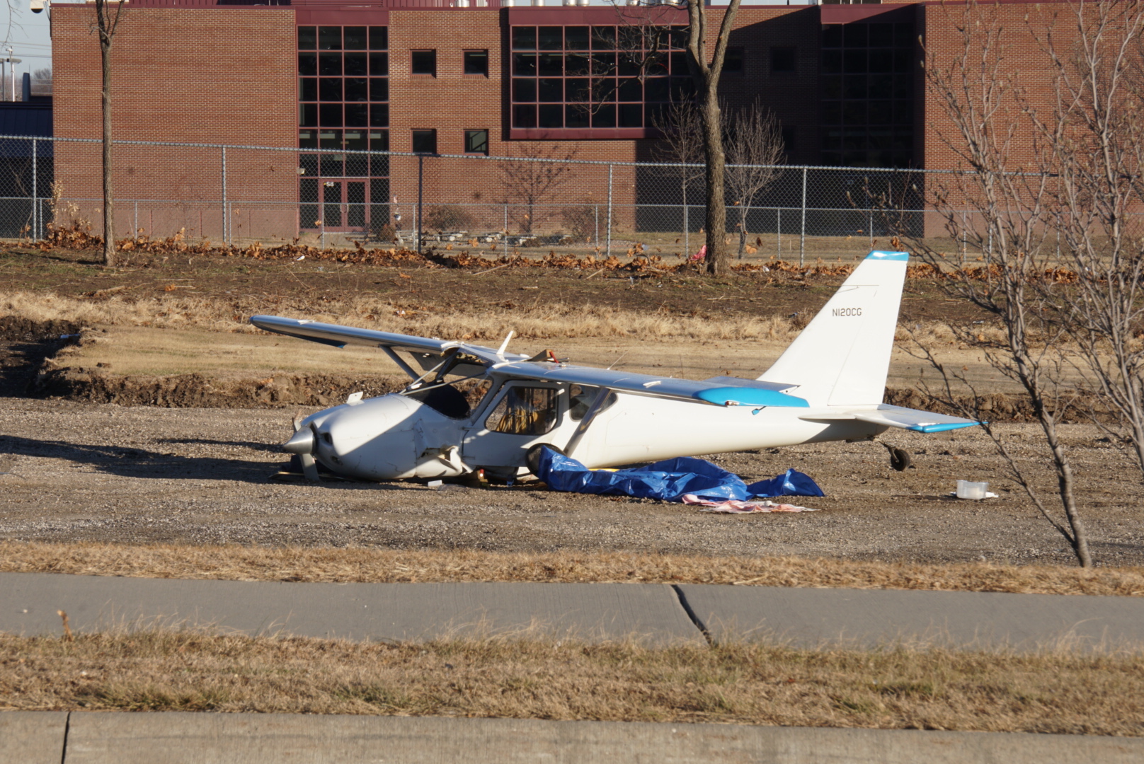 A small plane crashed in Lee's Summit on Saturday.
