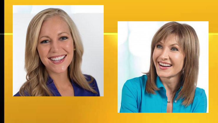 FOX 4's Abby Eden and Loren Halifax.