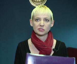 Hillary Shields, Organizer of Indivisible KC.