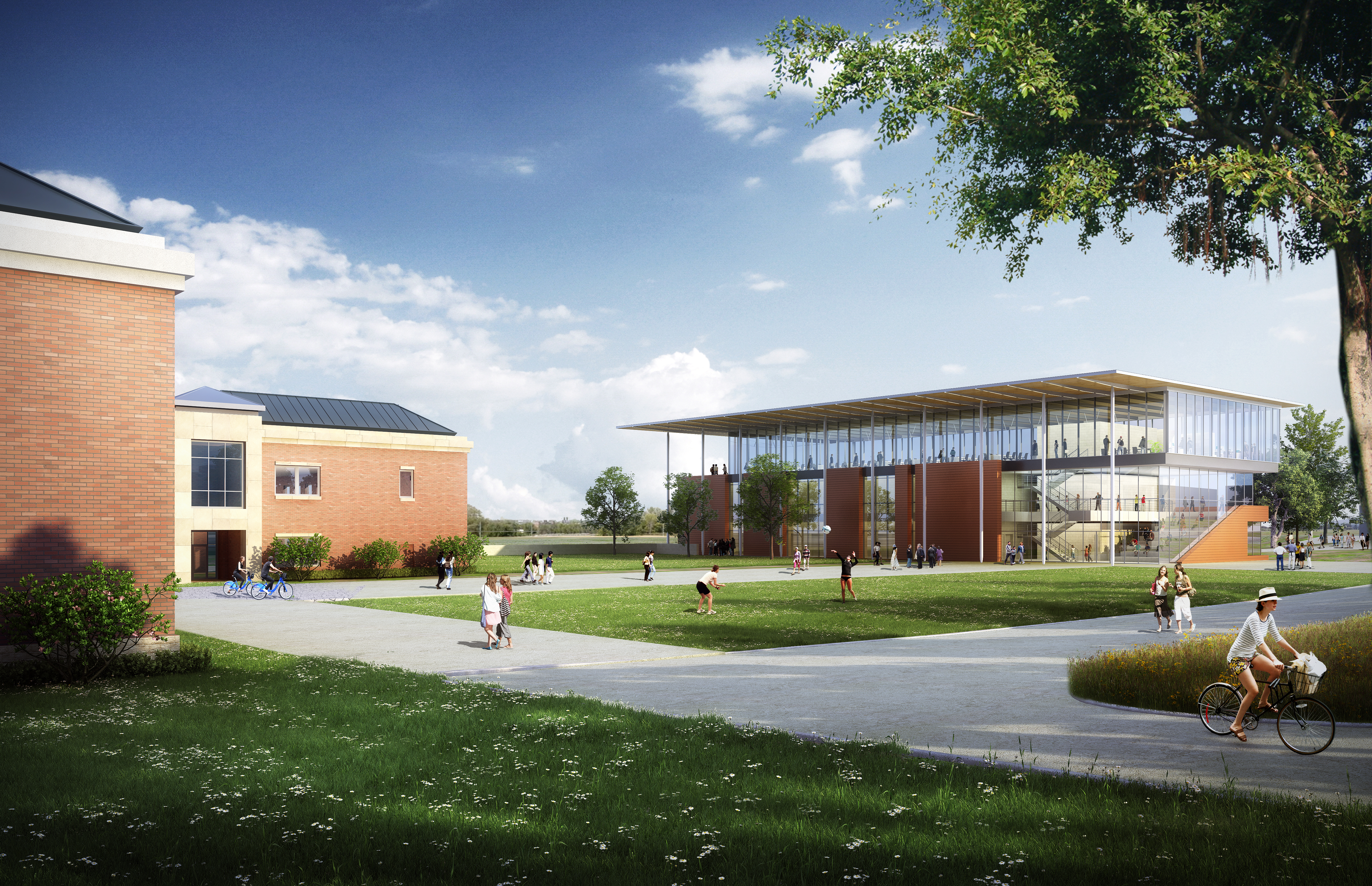 A look at the proposed surgical center (Image courtesy of KCUMB).