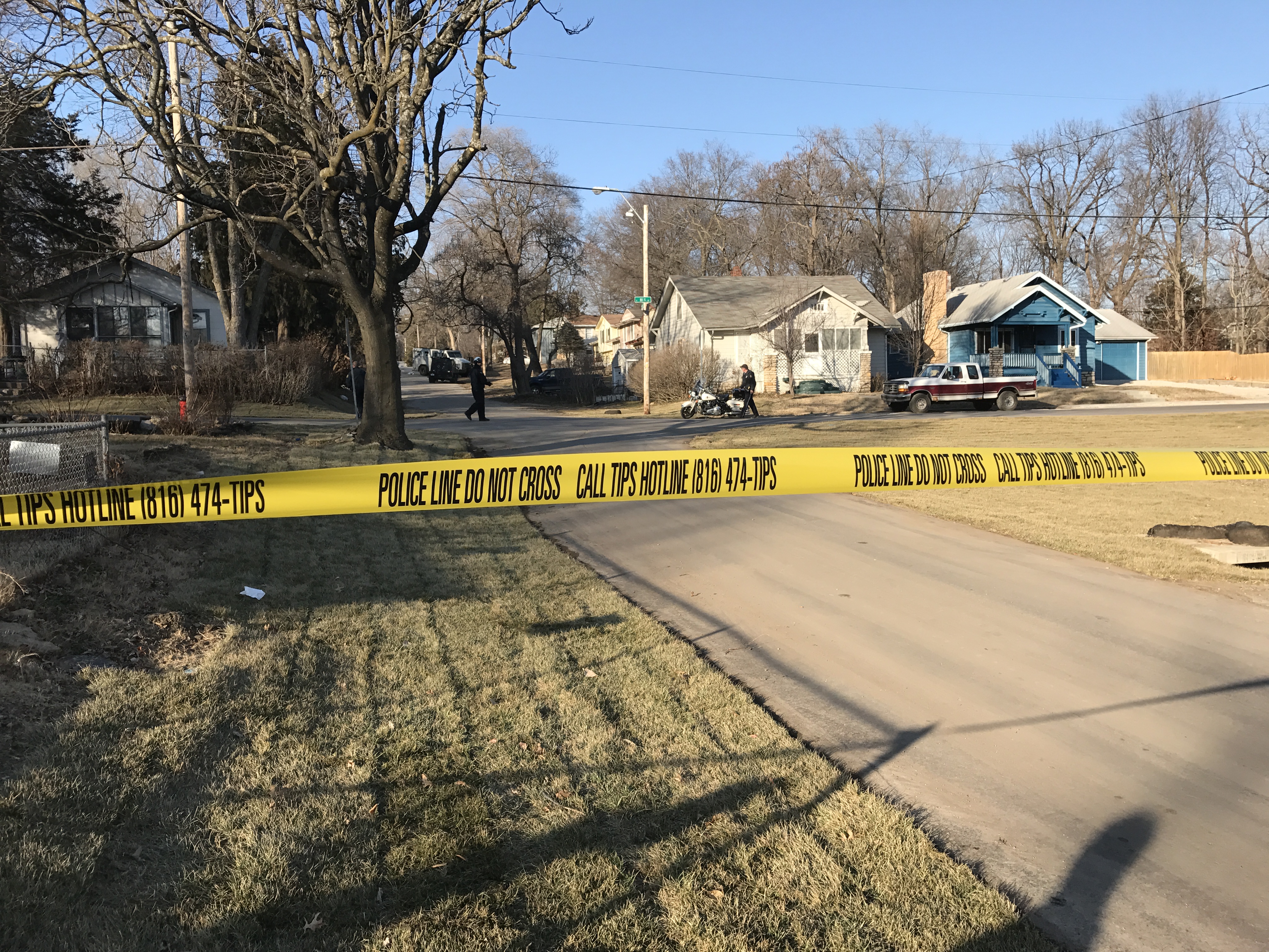 A suspect in a standoff was fatally shot by officers on Saturday.
