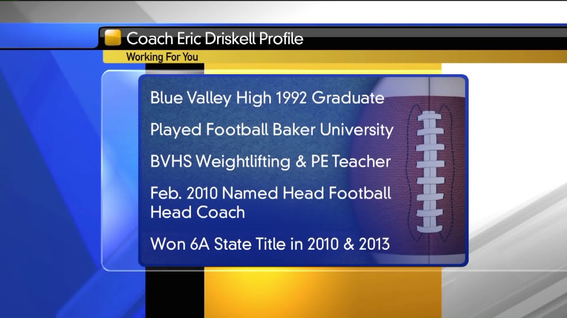 Coach Eric Driskell