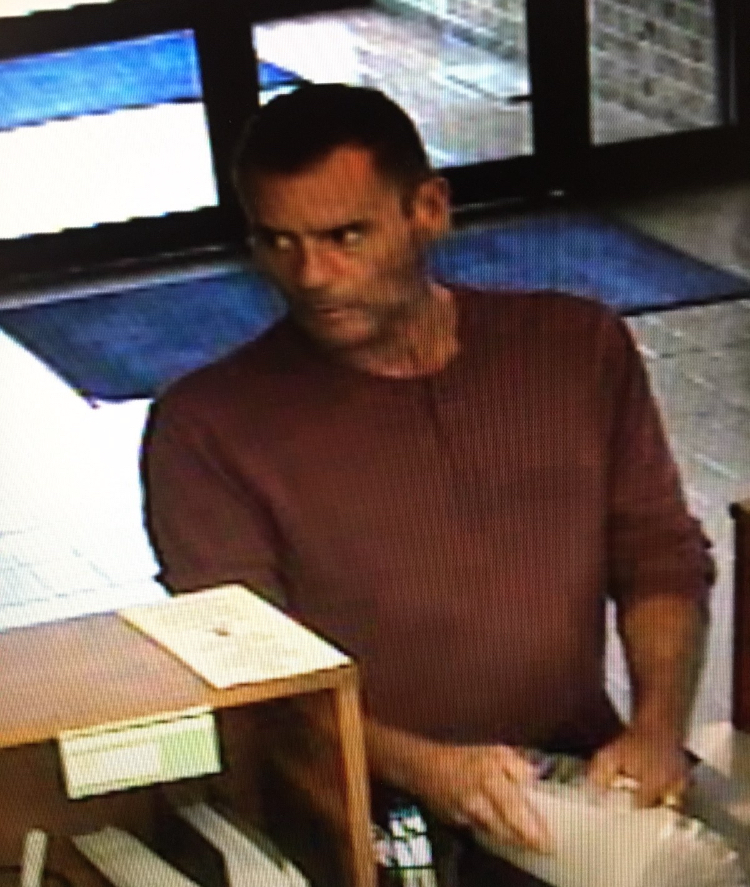 Picture of robbery suspect