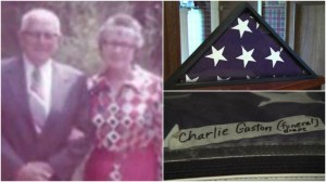 Paula Roberts found a veteran's funeral flag while shopping at a Goodwill in Odessa, Texas. She was able to track down his family in North Carolina and return the flag after 26 years. 