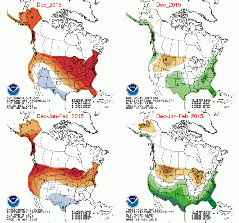 Dec and Winter Outlooks