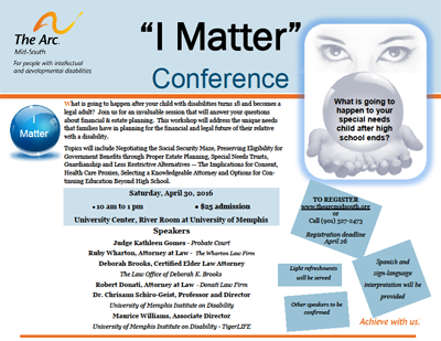 I Matter Conference