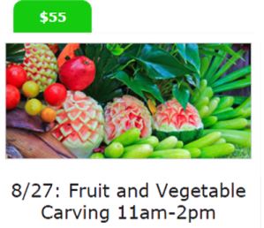 Fruit and Vegetable Carving