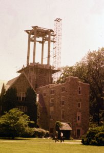 Halliburton Tower_construction_ May 1962
