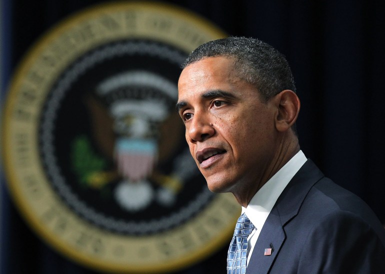 WASHINGTON, DC - FEBRUARY 14: U.S. President Barack Obama (Photo by Alex Wong/Getty Images)