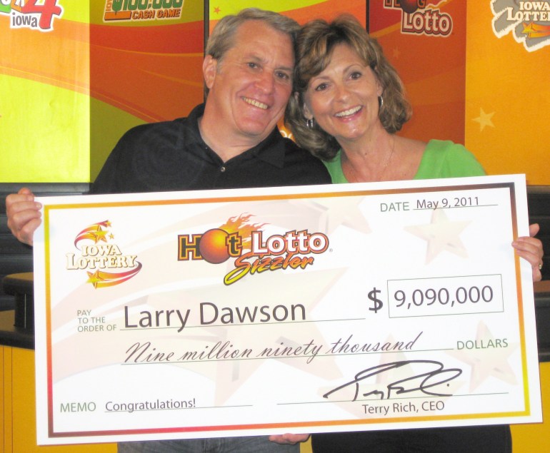 Larry Dawson/Iowa Lottery