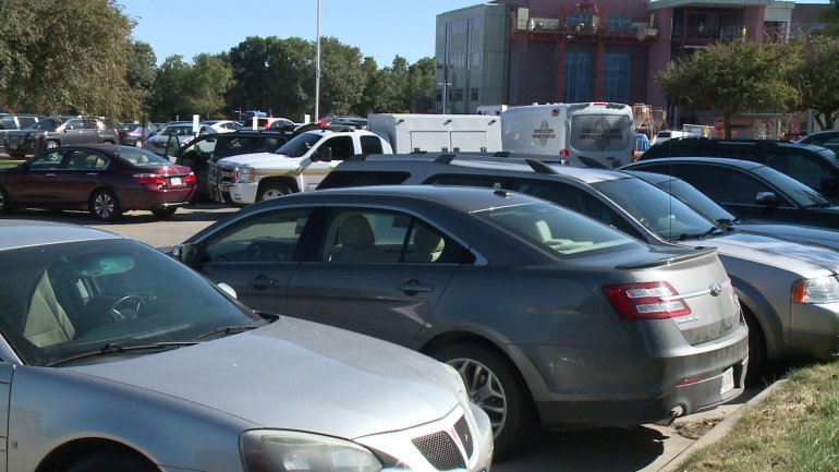 Body found in van at Broadlawns Hospital in Des Moines. (WHO-HD)
