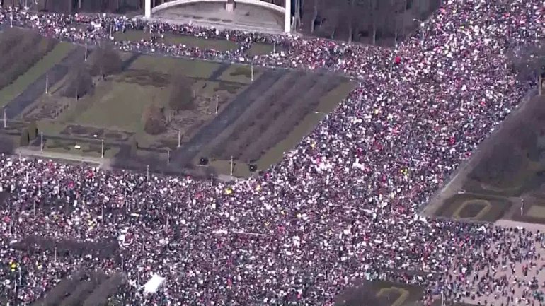 Chicago Women's March.